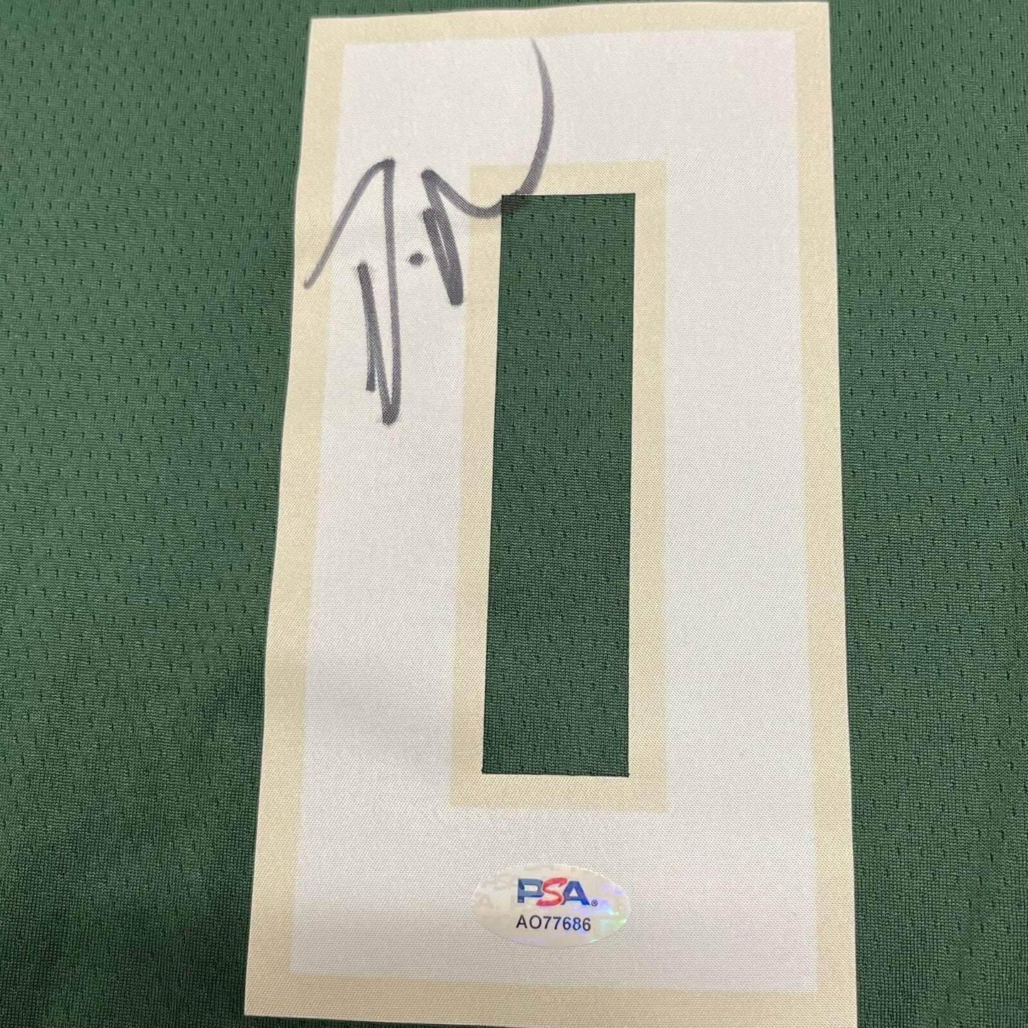 Damian Lillard Signed Jersey PSA Milwaukee Bucks Autographed