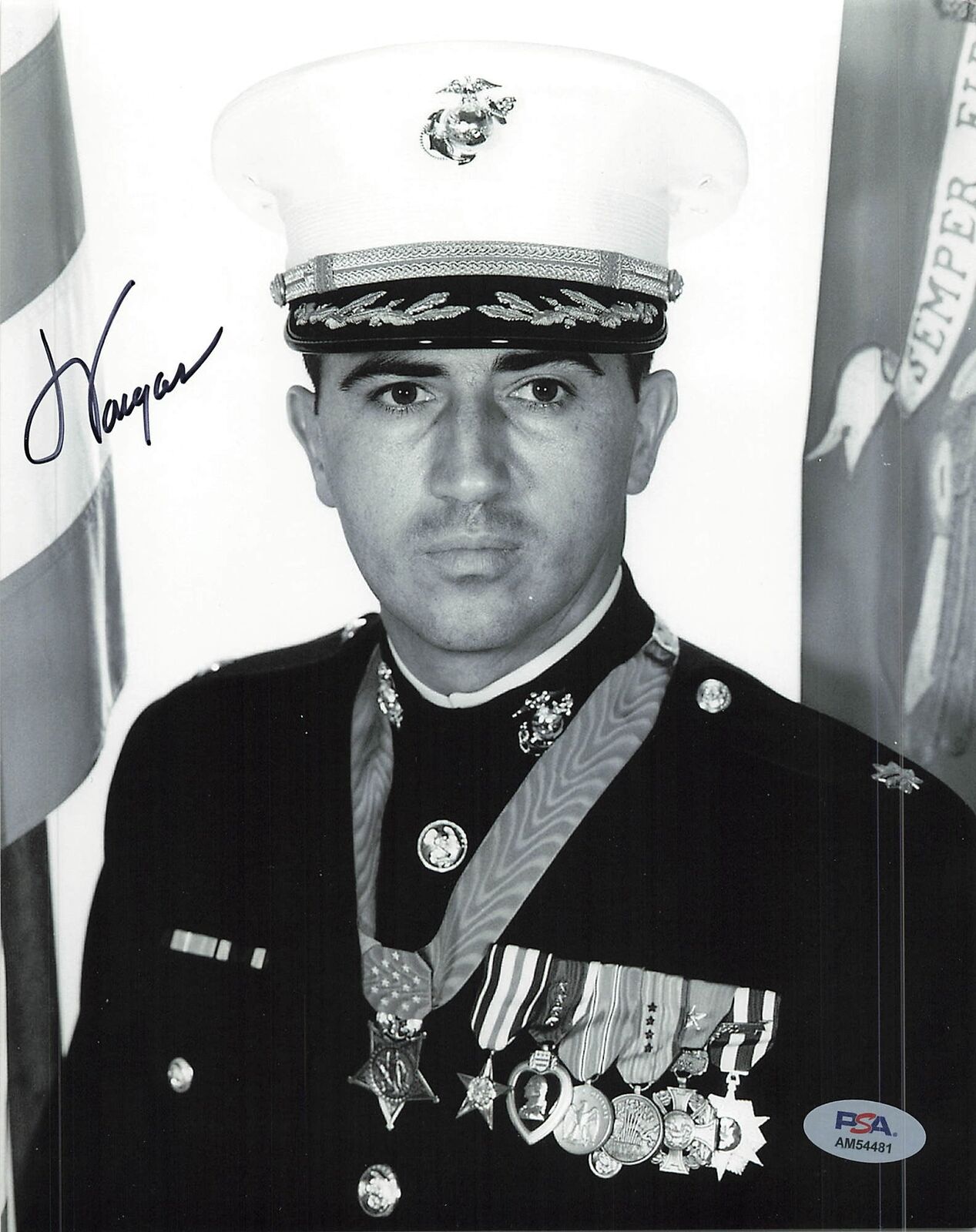 JAY VARGAS signed 8x10 photo PSA/DNA Autographed Military