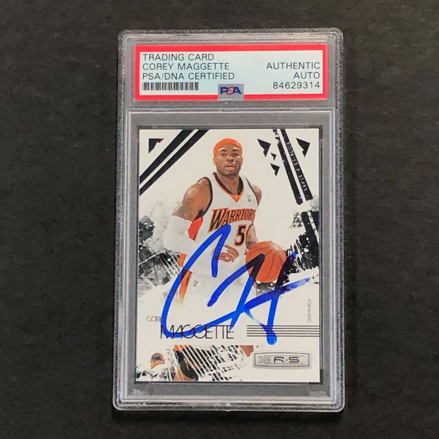 2009-10 Panini Rookies & Stars #29 Corey Maggette Signed Card AUTO PSA Slabbed W