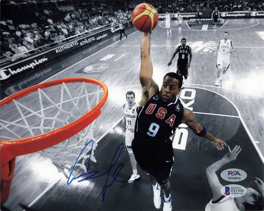 Andre Iguodala signed 8x10 photo PSA/DNA Autographed Team USA