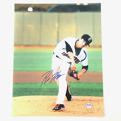 Hunter Harvey signed 11x14 Photo PSA/DNA Ironbirds autographed Orioles