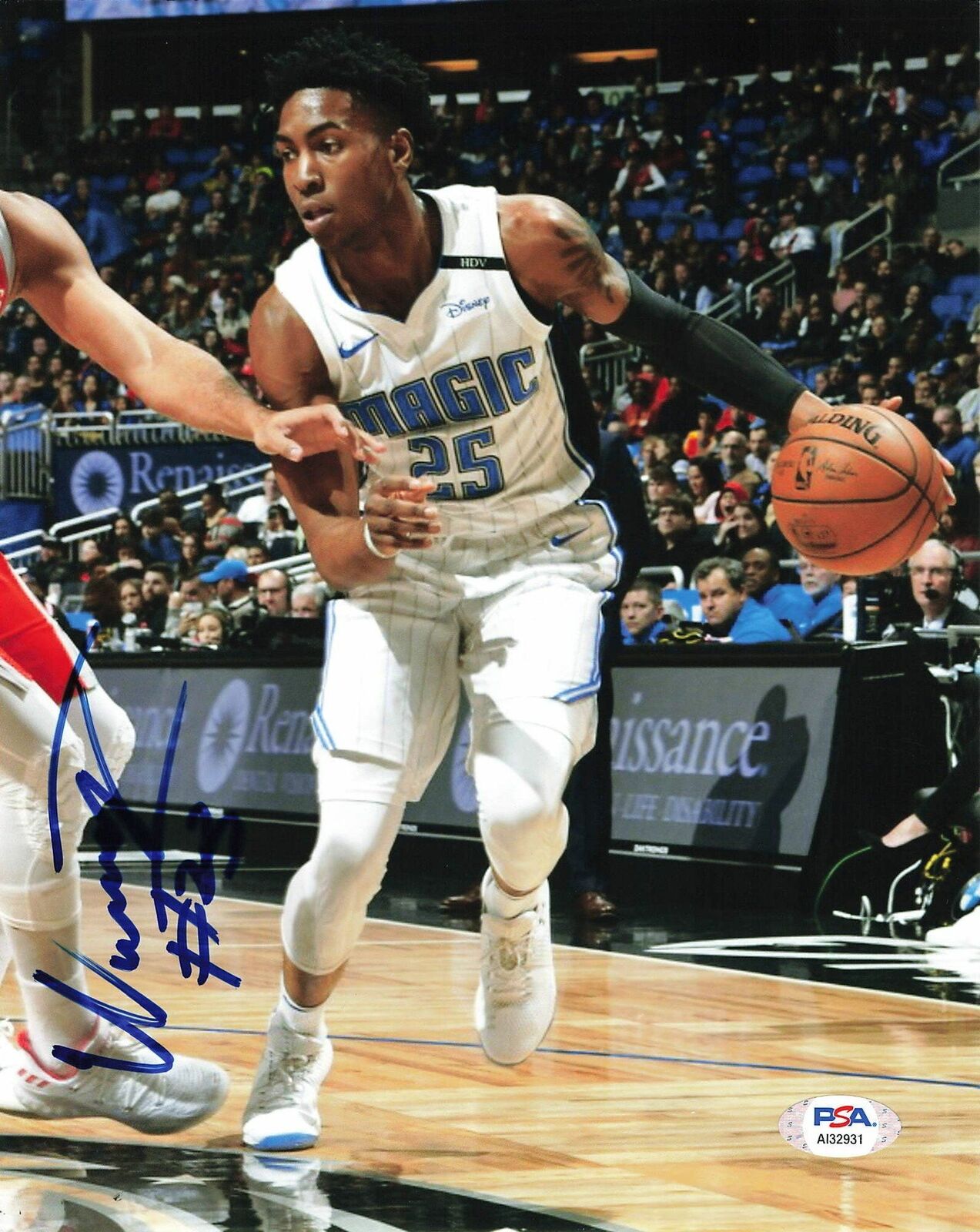 Wesley Iwundu signed 8x10 Photo PSA/DNA Orlando Magic Autographed