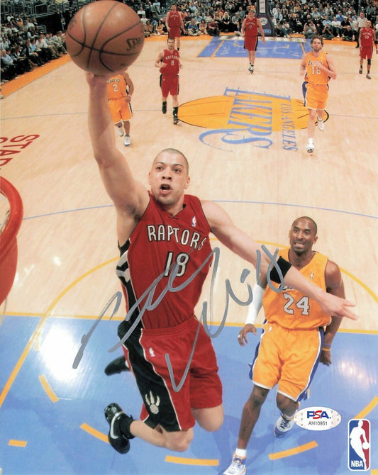 Anthony Parker Signed 8x10 photo PSA/DNA Toronto Raptors Autographed