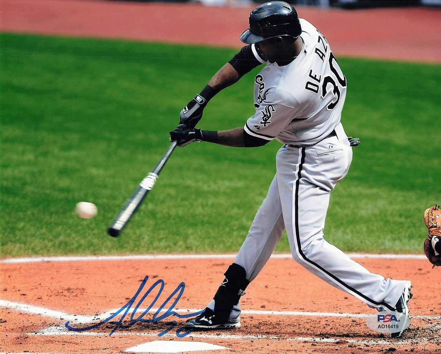 Alejandro De Aza signed 8x10 photo Chicago White Sox PSA/DNA Autographed (Copy)