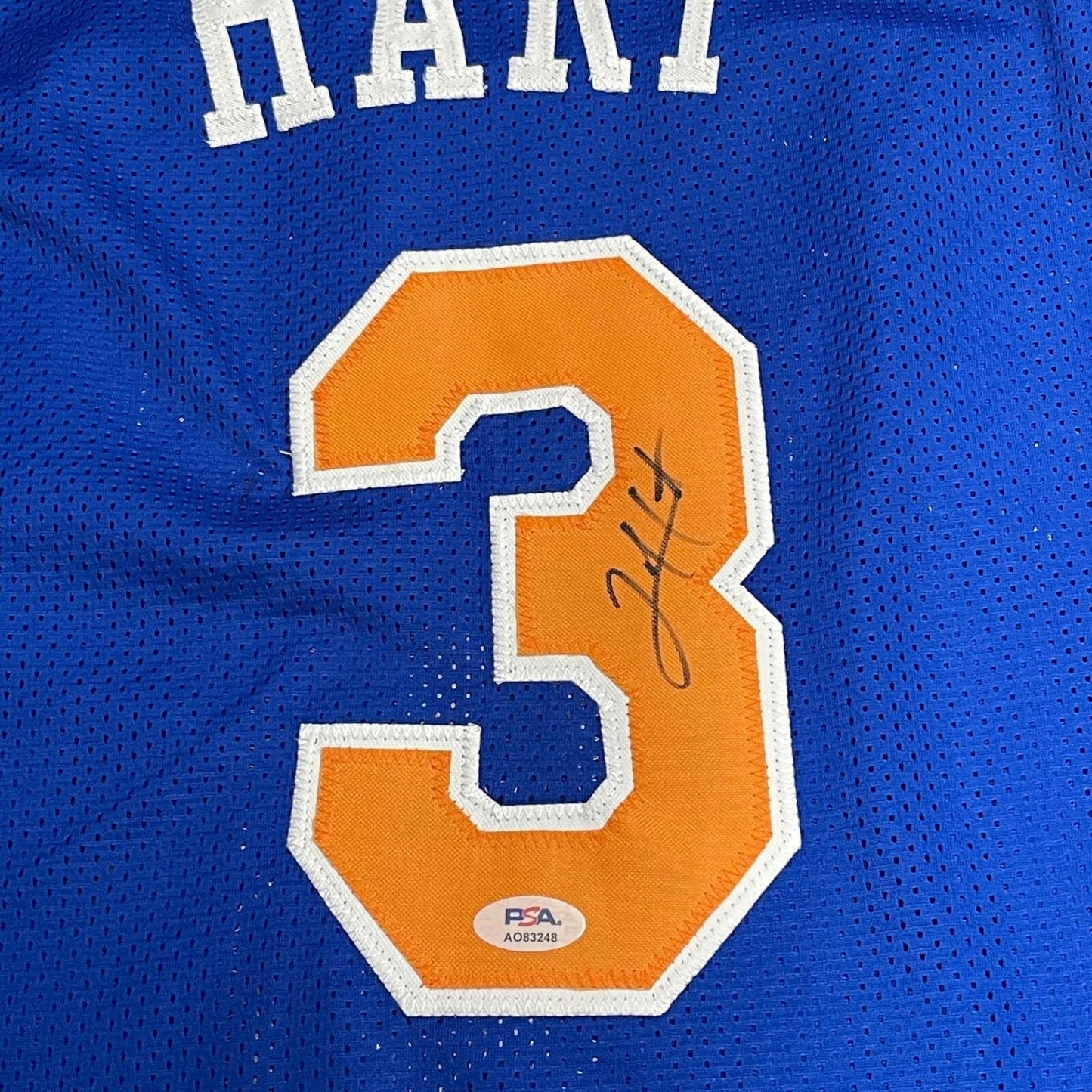 Josh Hart Signed Jersey PSA/DNA New York Knicks Autographed