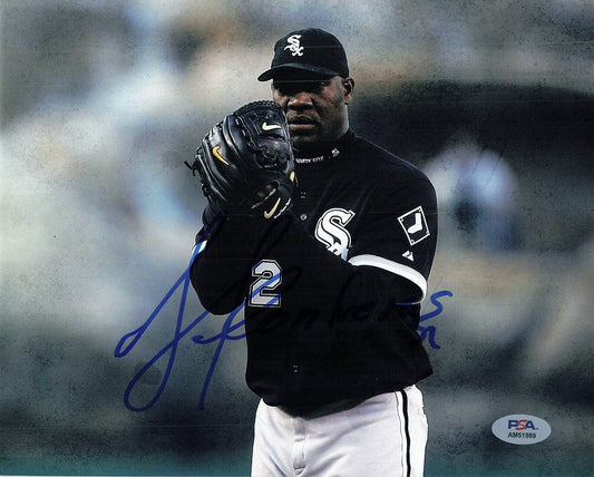 Jose Contreras signed 8x10 photo Chicago White Sox PSA/DNA Autographed