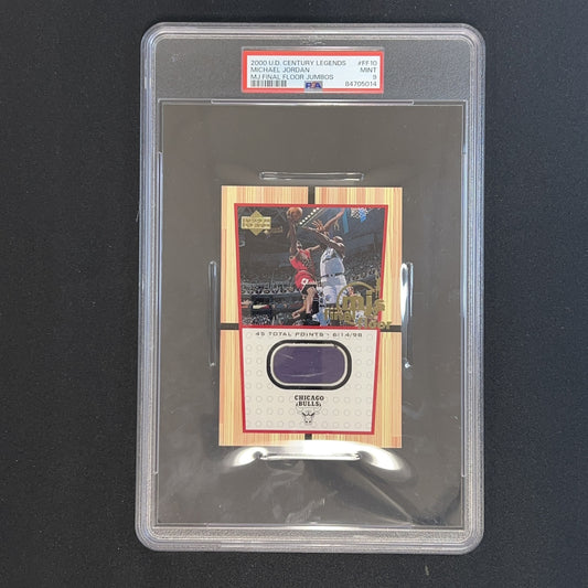 2000 UD Century Legends MJ Final Floor Jumbos #FF10 Michael Jordan PSA 9