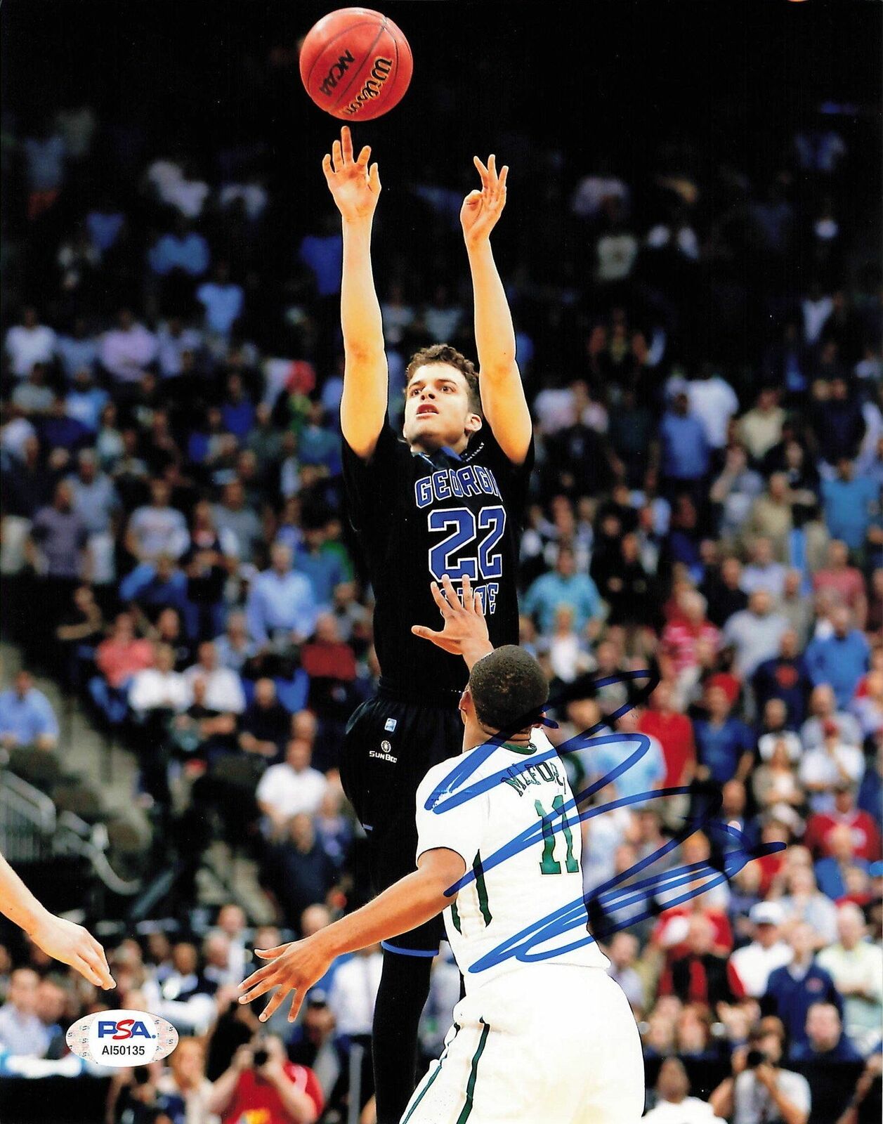 RJ Hunter signed 8x10 photo PSA/DNA Georgia State Autographed