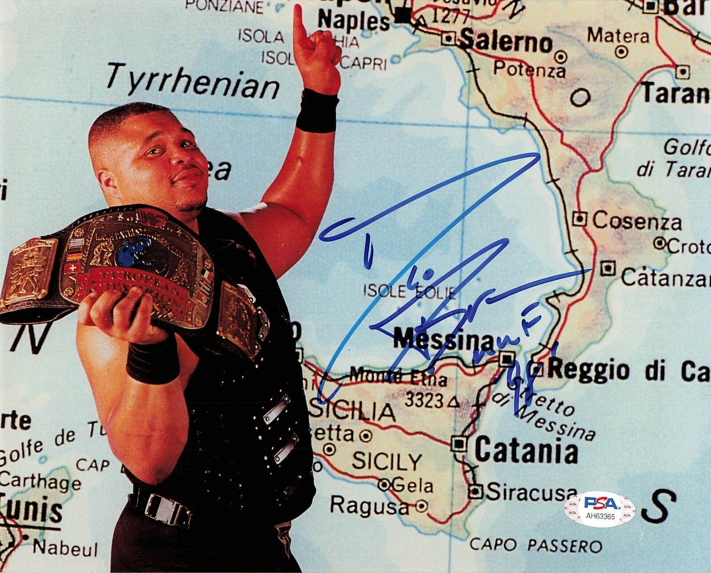 Dlo Brown signed 8x10 photo PSA/DNA COA WWE Autographed Wrestling