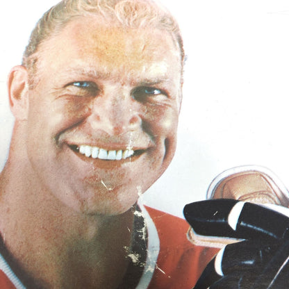 Bobby Hull signed vintage 8x10 photo PSA/DNA Chicago Black Hawks Autographed