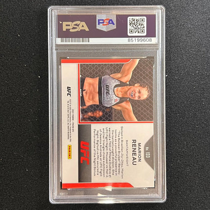 2021 Panini Prizm #133 Marion Reneau Signed Card AUTO PSA Slabbed UFC Batanweigh