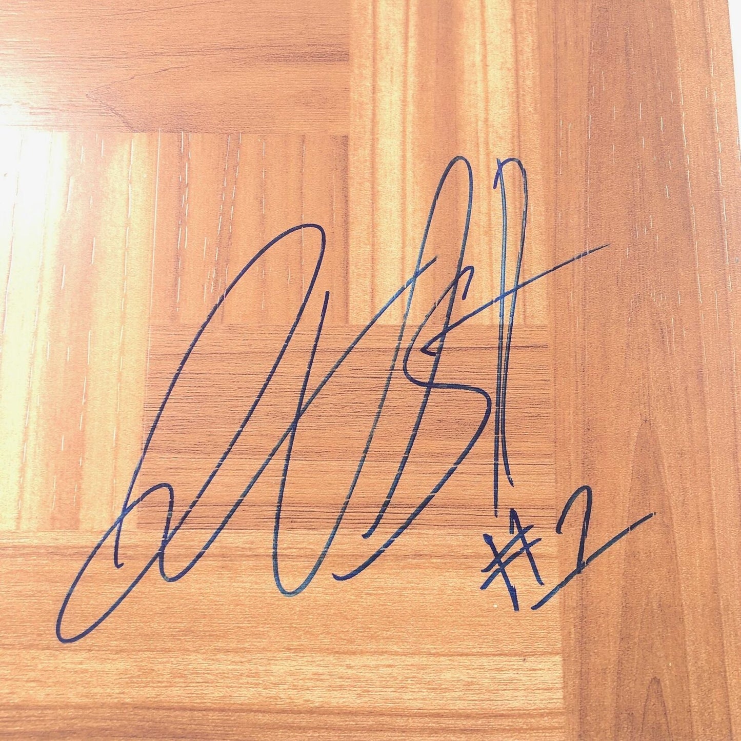 JORDAN USHER Signed Floorboard PSA/DNA Autographed