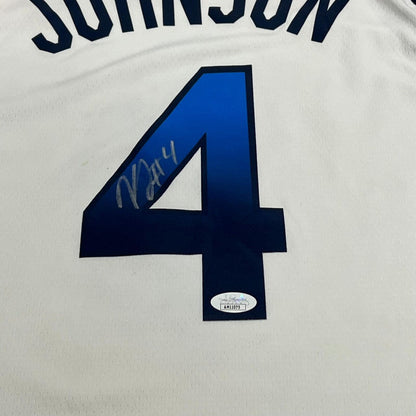 Keldon Johnson signed Team USA Jersey JSA Autographed Spurs