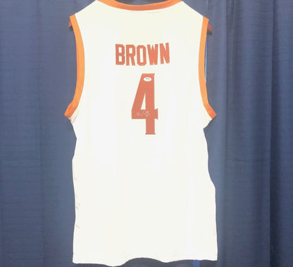 Greg Brown Signed Jersey PSA/DNA Texas Longhorns Autographed