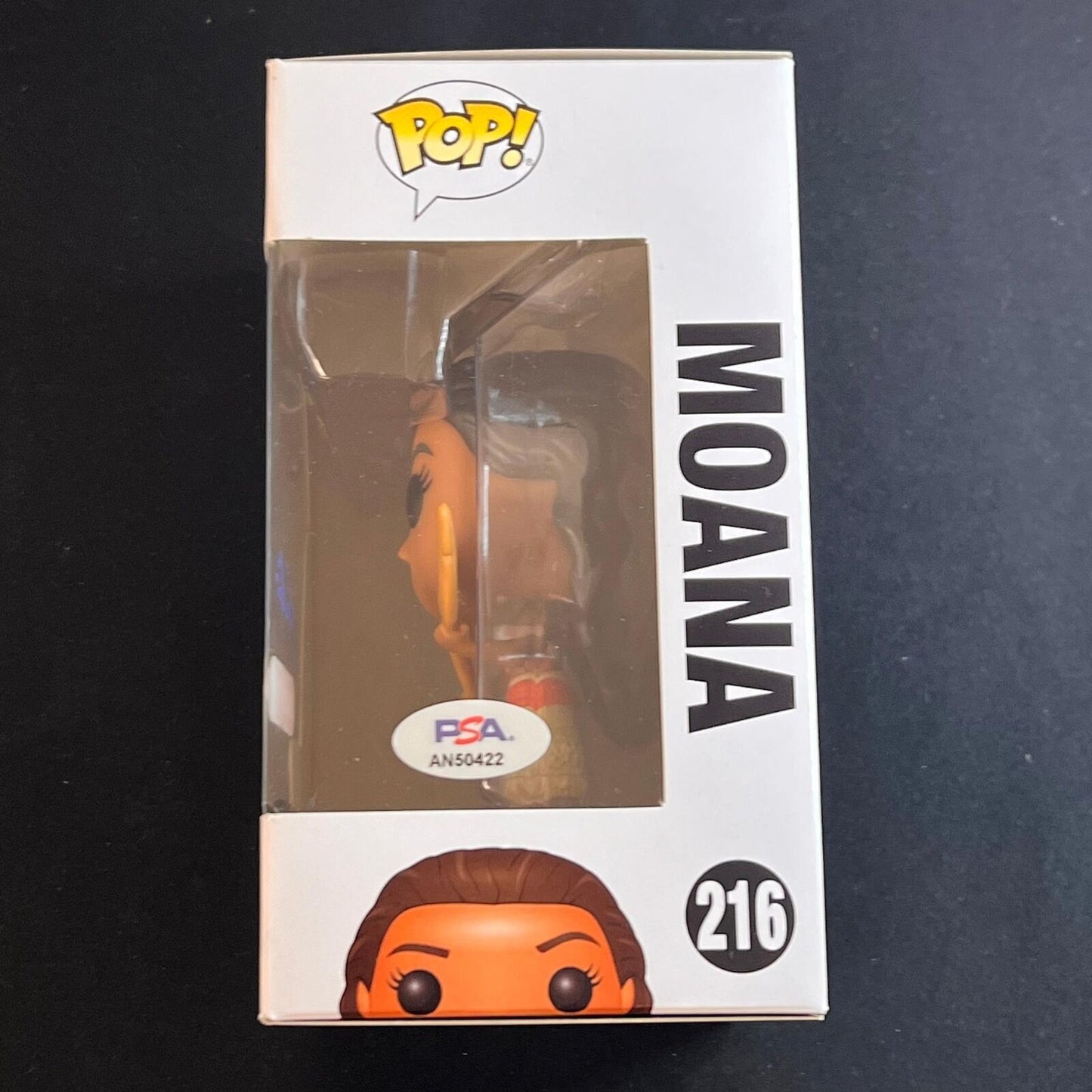 Auli'i Cravalho Signed Moana Funko Pop #216 PSA/DNA Moana