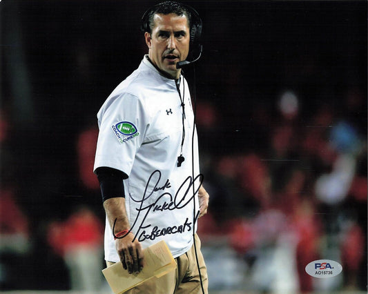 Luke Fickell signed 8x10 photo PSA/DNA Autographed Football Coach