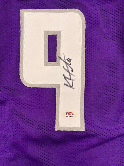 Kevin Huerter signed jersey PSA/DNA Sacramento Kings Autographed