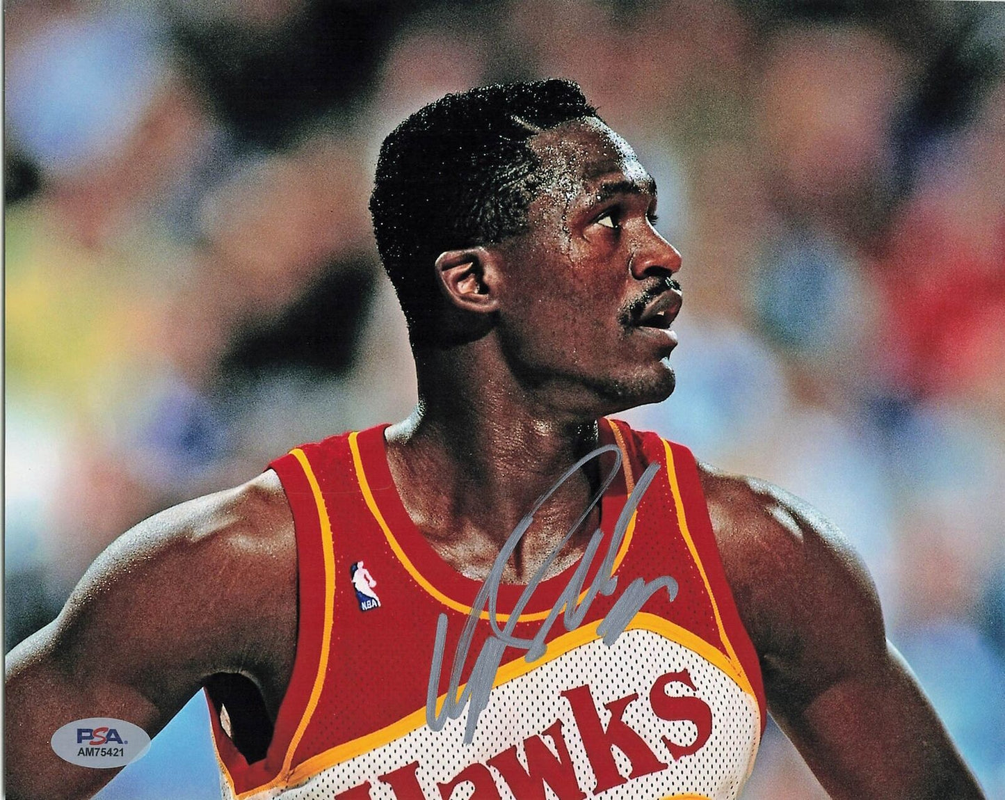 Dominique Wilkins signed 8x10 photo PSA/DNA Atlanta Hawks Autographed