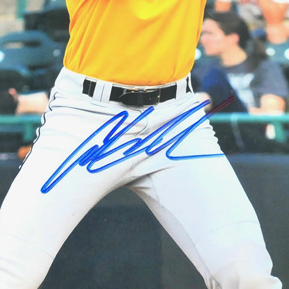 Austin Meadows signed 11x14 photo PSA/DNA Tampa Bay Rays Autographed