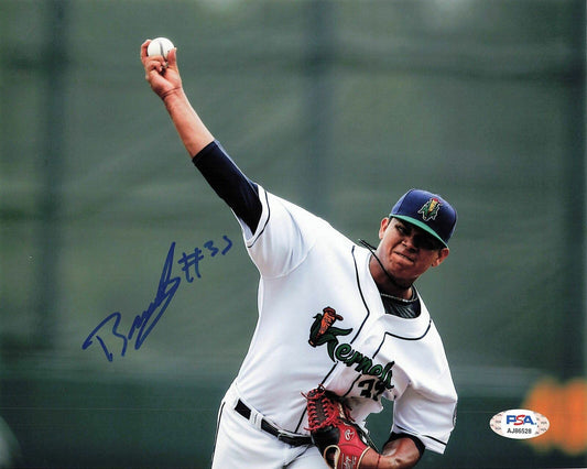 Brusdar Graterol signed 8x10 photo PSA/DNA Minnesota Twins Autographed