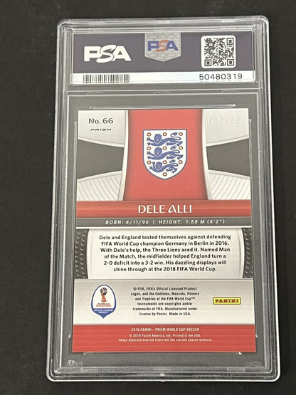 2018 Panini Prizm World Cup #66 Dele Alli PSA 9