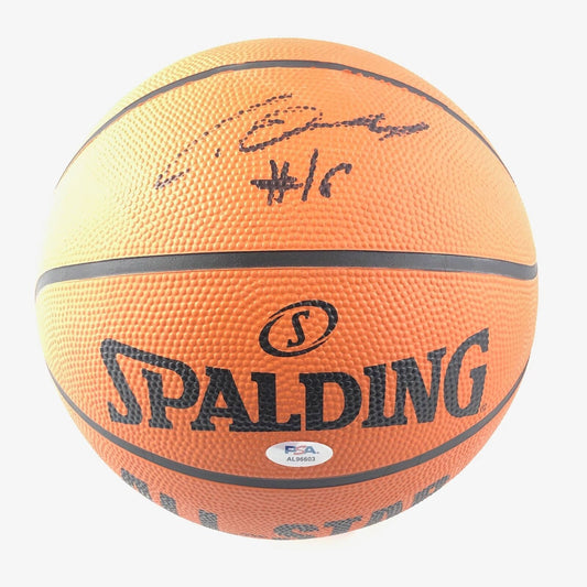 Cedi Osman signed Basketball PSA/DNA Cleveland Cavaliers Autographed