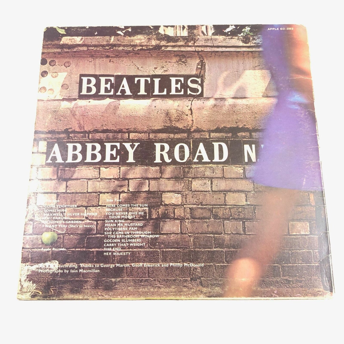 Alan Parsons Signed The Beatles Cover PSA/DNA Autographed Abbey Road