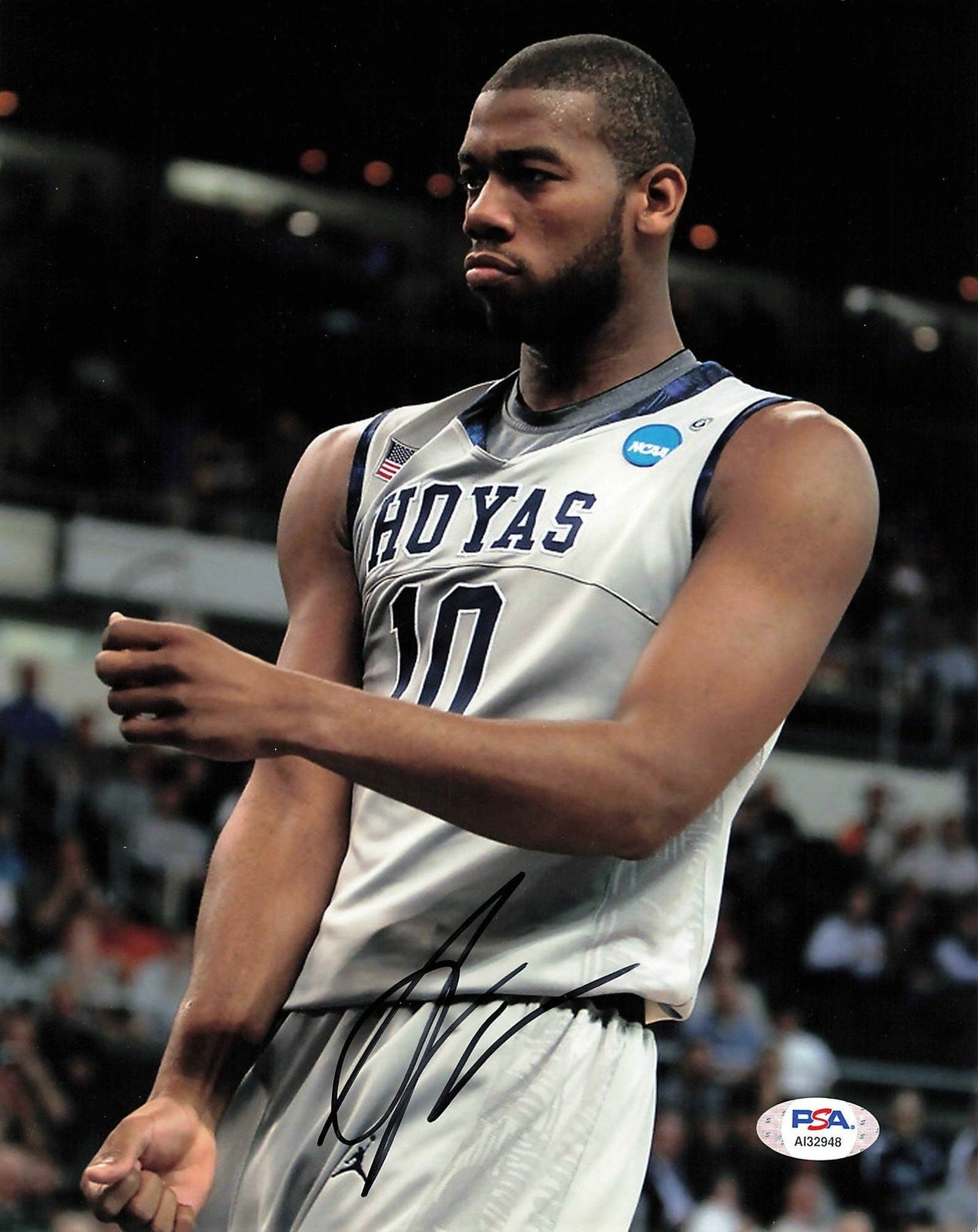 Greg Monroe signed 8x10 photo PSA/DNA Georgetown Hoyas Autographed