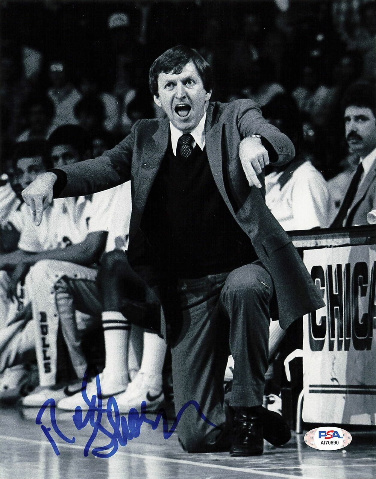 Rod Thorn signed 8x10  photo PSA/DNA Chicago Bulls Autographed