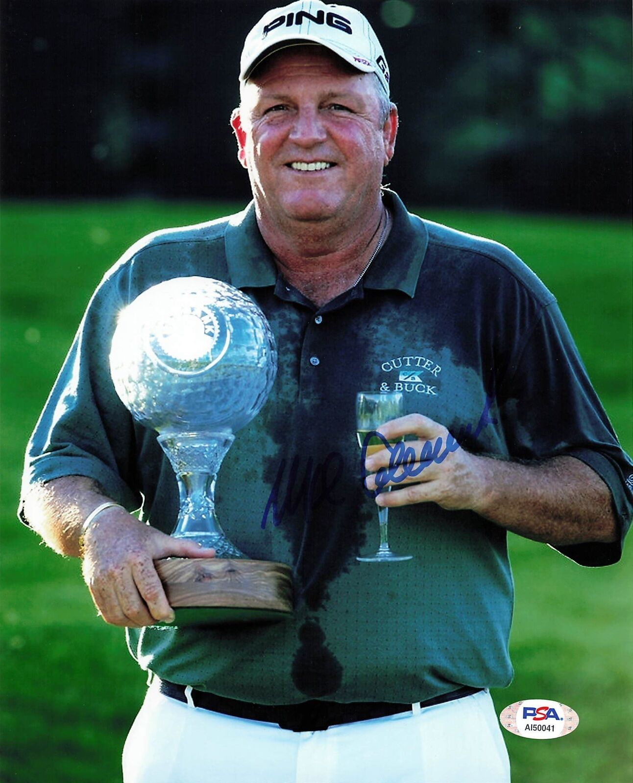 Mark Calcavecchia Signed 8x10 photo PSA/DNA Autographed Golf PGA