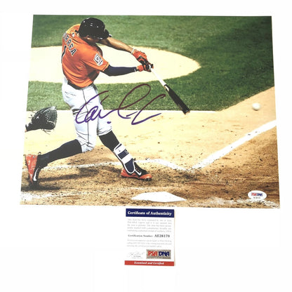 Carlos Correa signed 11x14 photo PSA/DNA Houston Astros Autographed