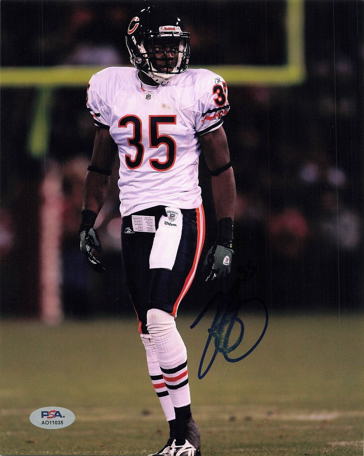 Zack Bowman Signed 8x10 photo PSA/DNA Chicago Bears Autographed