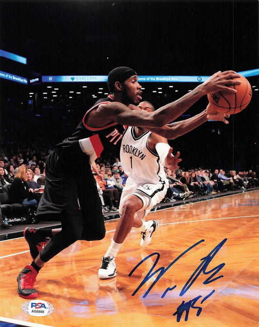 Will Barton signed 8x10 photo PSA/DNA Portland Trailblazers Autographed