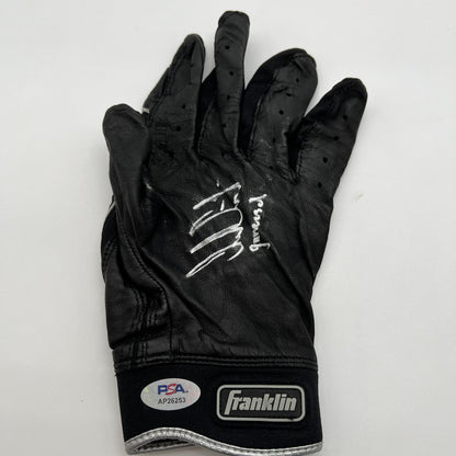 Jack Suwinski Signed Pittsburgh Pirates Batting Gloves PSA
