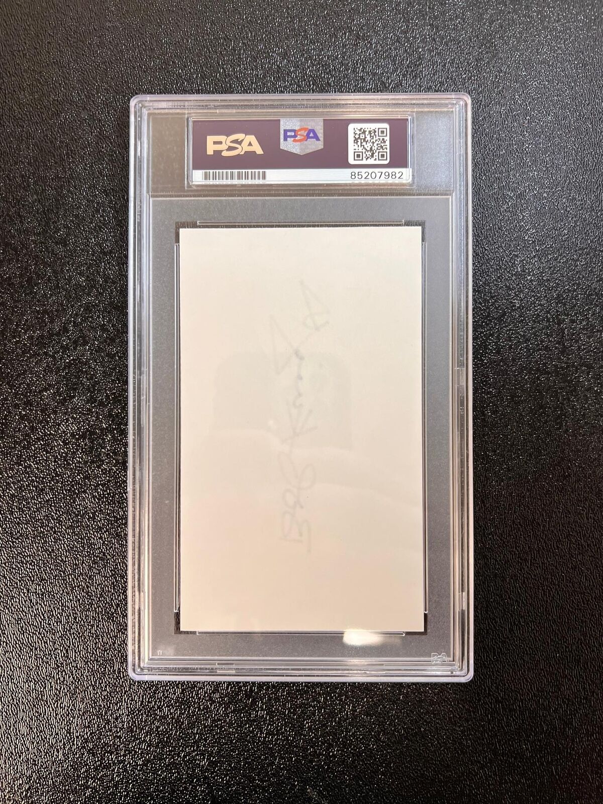 Bob Knight signed cut PSA/DNA slabbed Autographed Indiana