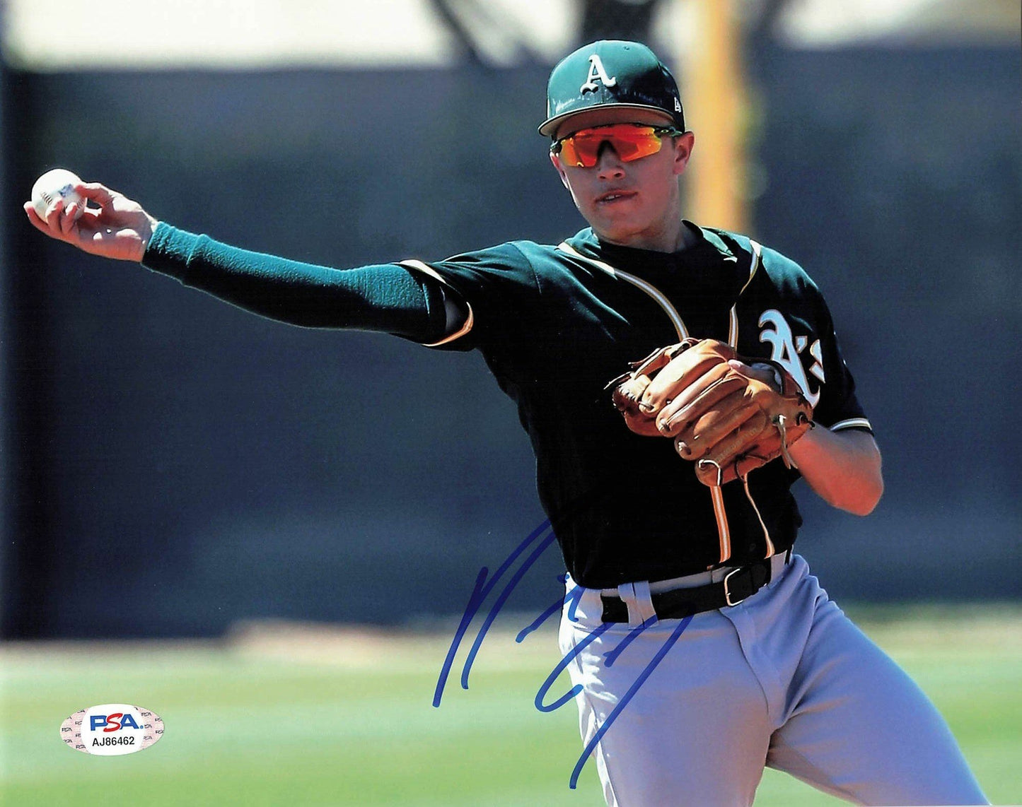 Nick Allen signed 8x10 photo PSA/DNA Oakland Athletics Autographed