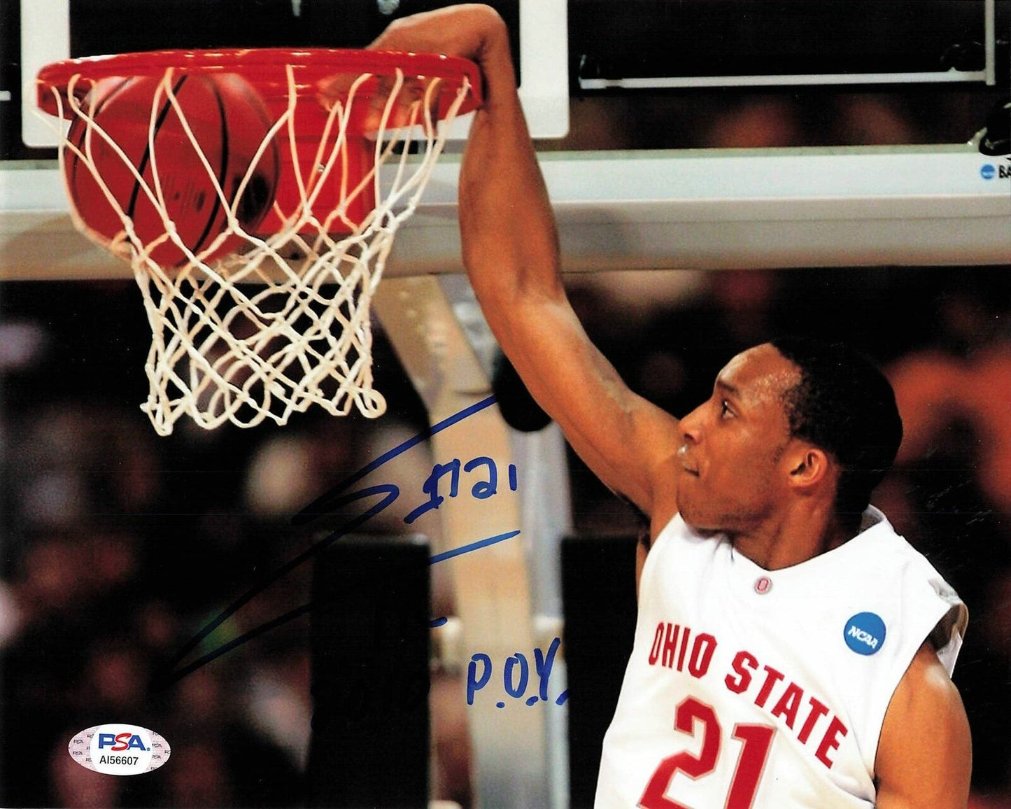 Evan Turner signed 8x10 photo PSA/DNA Ohio State Autographed