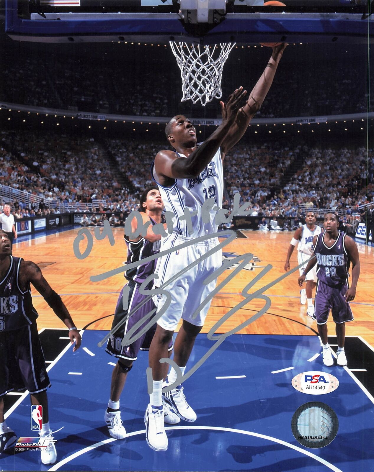 Dwight Howard signed 8x10 photo PSA/DNA Orlando Magic Autographed