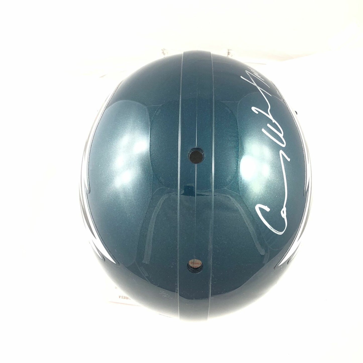 Carson Wentz Signed Full Size Helmet PSA/DNA Fanatics Philadelphia Eagles Autogr