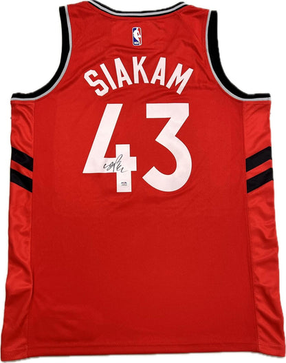 Pascal Siakam Signed Jersey PSA/DNA Toronto Raptors Autographed