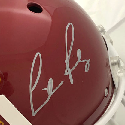 Lincoln Riley Signed Helmet Fanatics USC Trojans Autographed