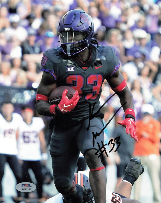 Kendre Miller Signed 8x10 Photo PSA TCU Horned Frogs