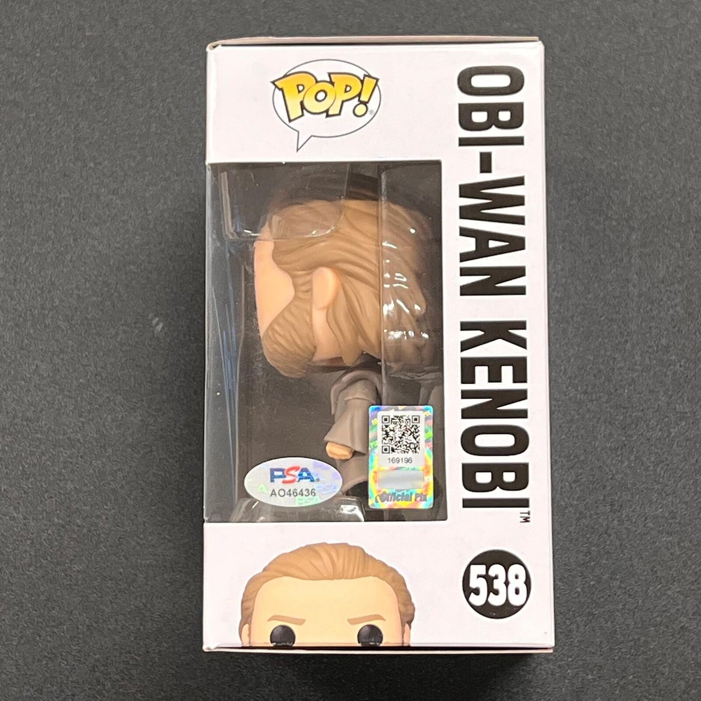 Ewan McGregor Signed Obi-Wan Kenobi Funko Pop #538 PSA/DNA Star Wars