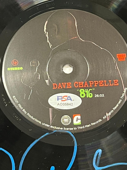 Dave Chappelle signed 846 Vinyl PSA/DNA Album autographed