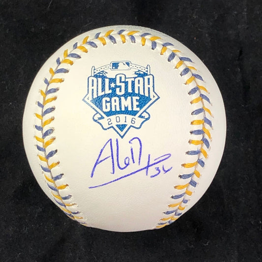 Aledmys Diaz signed 2016 All Star Game baseball PSA/DNA Oakland Athletics autogr