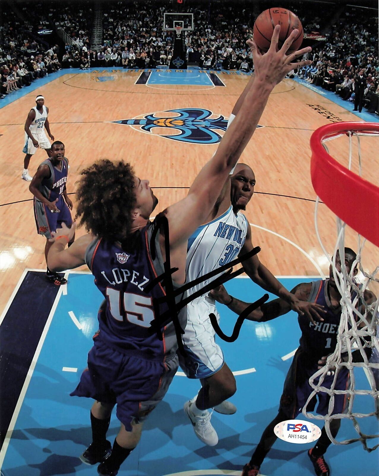 Robin Lopez signed 8x10 photo PSA/DNA Phoenix Suns Autographed