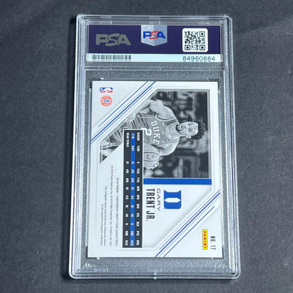 2018 Panini Contenders #17 Gary Trent Jr Signed Rookie Card AUTO PSA Slabbed Duk