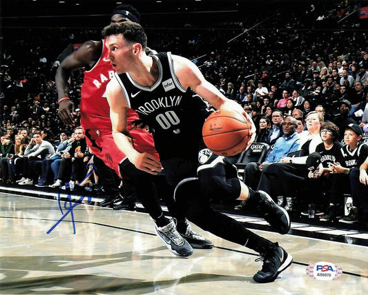 Rodions Kurucs signed 8x10 photo PSA/DNA Brooklyn Nets Autographed