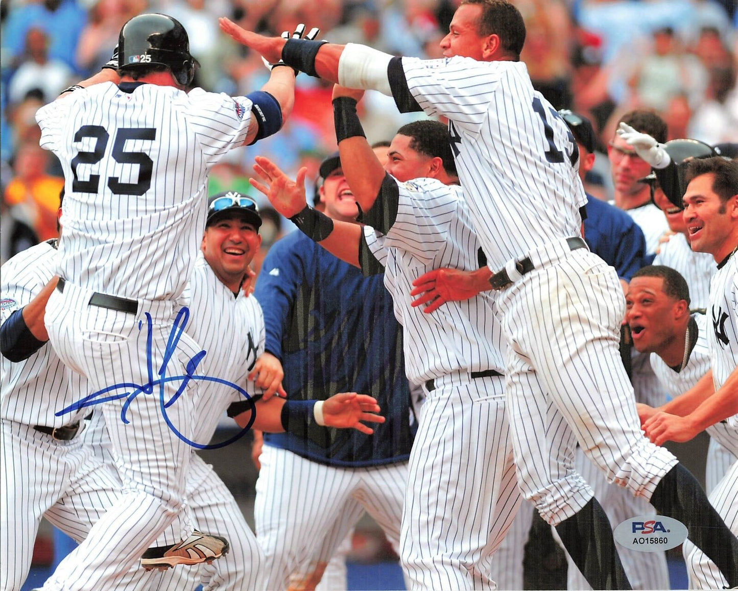 Jason Giambi signed 8x10 photo PSA/DNA New York Yankees Autographed