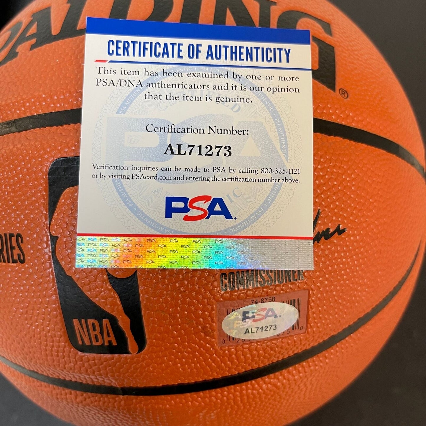 Jalen Green signed Basketball PSA/DNA Houston Rockets autographed